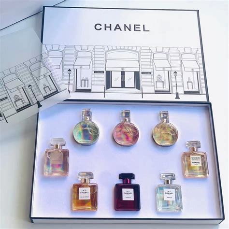 chanel perfume gift set mini